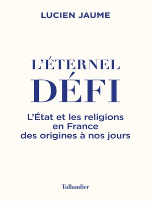 cover image of L'Éternel défi